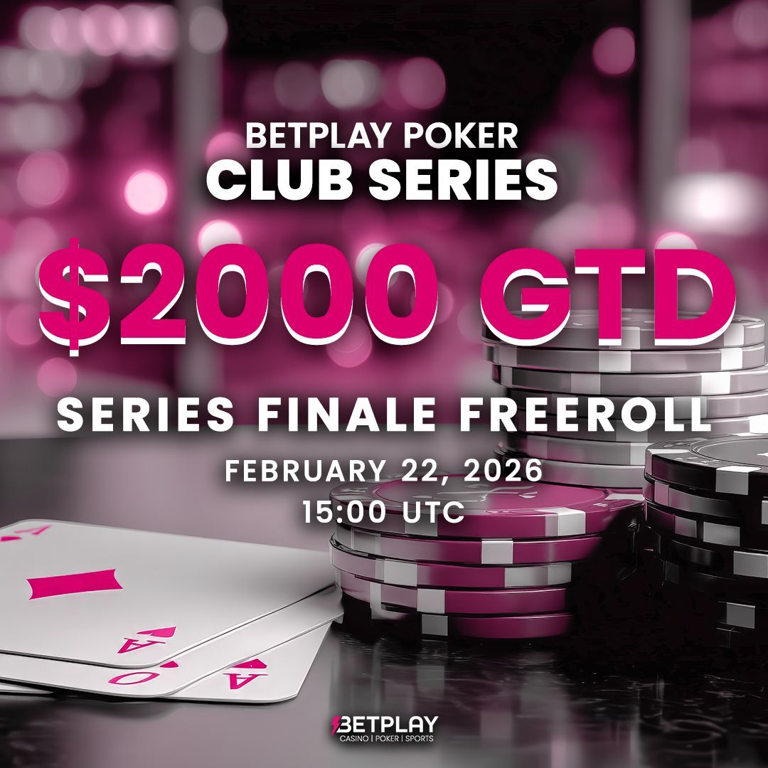 betplay_io's tweet photo. Are you ready to win it all and compete in our biggest poker freeroll tournament in the $2,000 GTD Series Finale Freeroll!

Create an account on Betplayio ⚡ https://t.co/YYmXJTHDRz