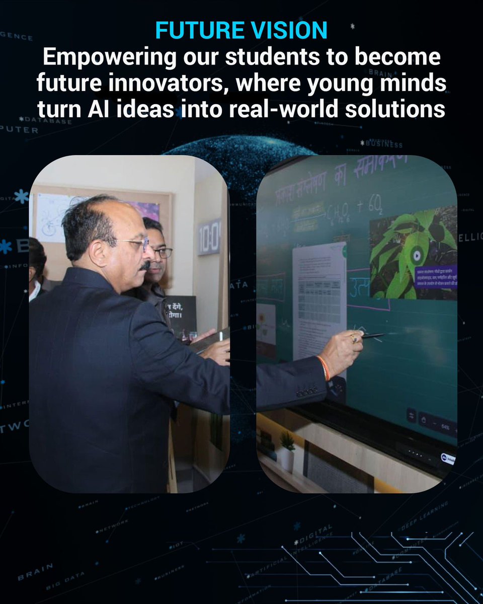 ashishsood_bjp's tweet photo. Proud to witness Delhi AI Innovation Pavilion showcasing how the students of Delhi are embracing technology, creativity, and future-ready learning to shape a stronger, innovation-driven India.

@gupta_rekha 
@AshwiniVaishnaw 
@blsanthosh https://t.co/8tWHMIGt1x