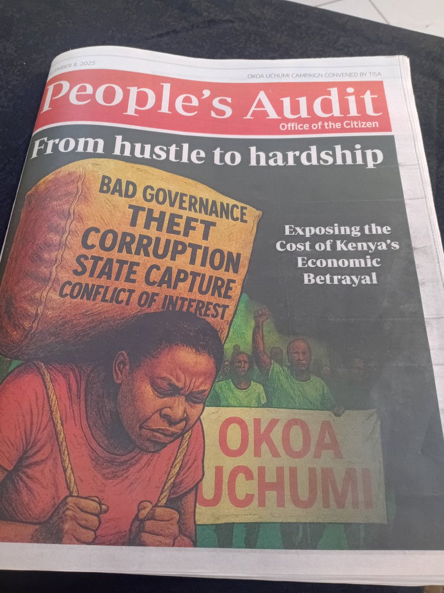 Brathecade's tweet photo. The classical reality on the burden of Kenyans courtesy of their corrupt leaders 

@aima_sonia 
@TISAKenya 
#Okoauchumi https://t.co/rIAHgRYxpj