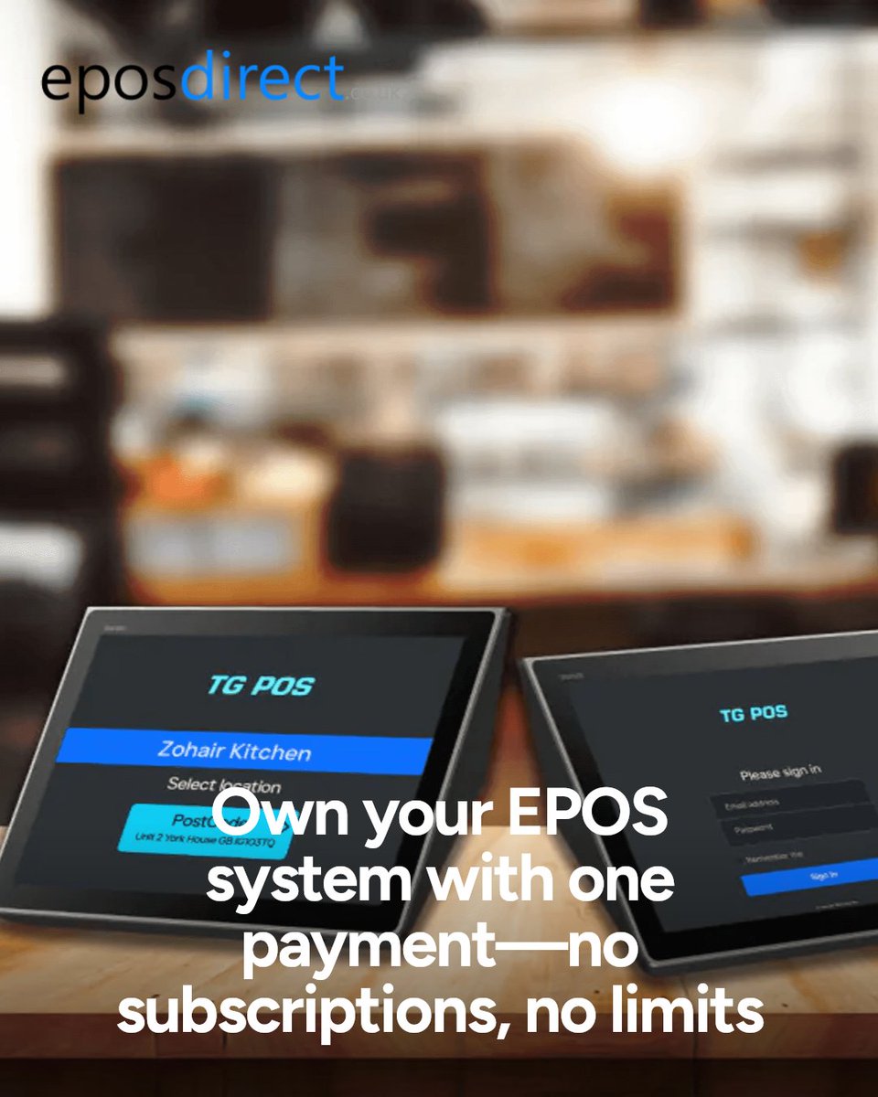 eposdirect's tweet photo. Running multiple sites? Own enterprise-grade EPOS for one payment. No subscriptions. Full control. Profit stays yours. #EPOSSystem #POSSoftware #HospitalitySolutions #SmartEPOS #EPOSSoftware #FReeepossoftware #ShopOwners #BarPOS #RestaurantOwners #UKHospitality #EPOSSystem https://t.co/FXwLYmZymL