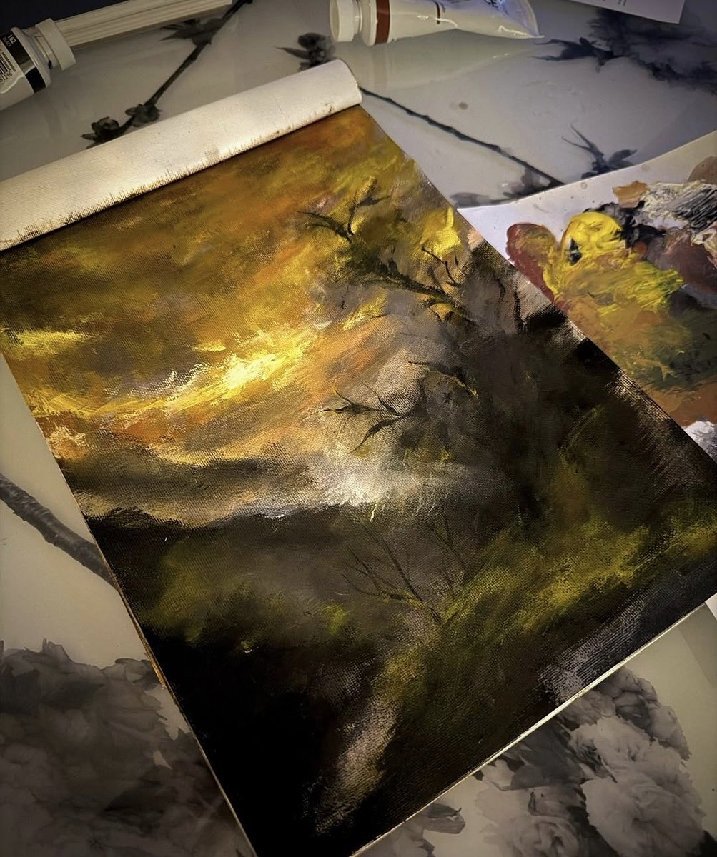 현진옵은 색을 존~~~나잘써서 인물보다 꽃이나풍경화그릴때 실력이 극대화됨....
모두가 피눈물로 그를 조롱했지만 아이돌 그림 1황이 되었다