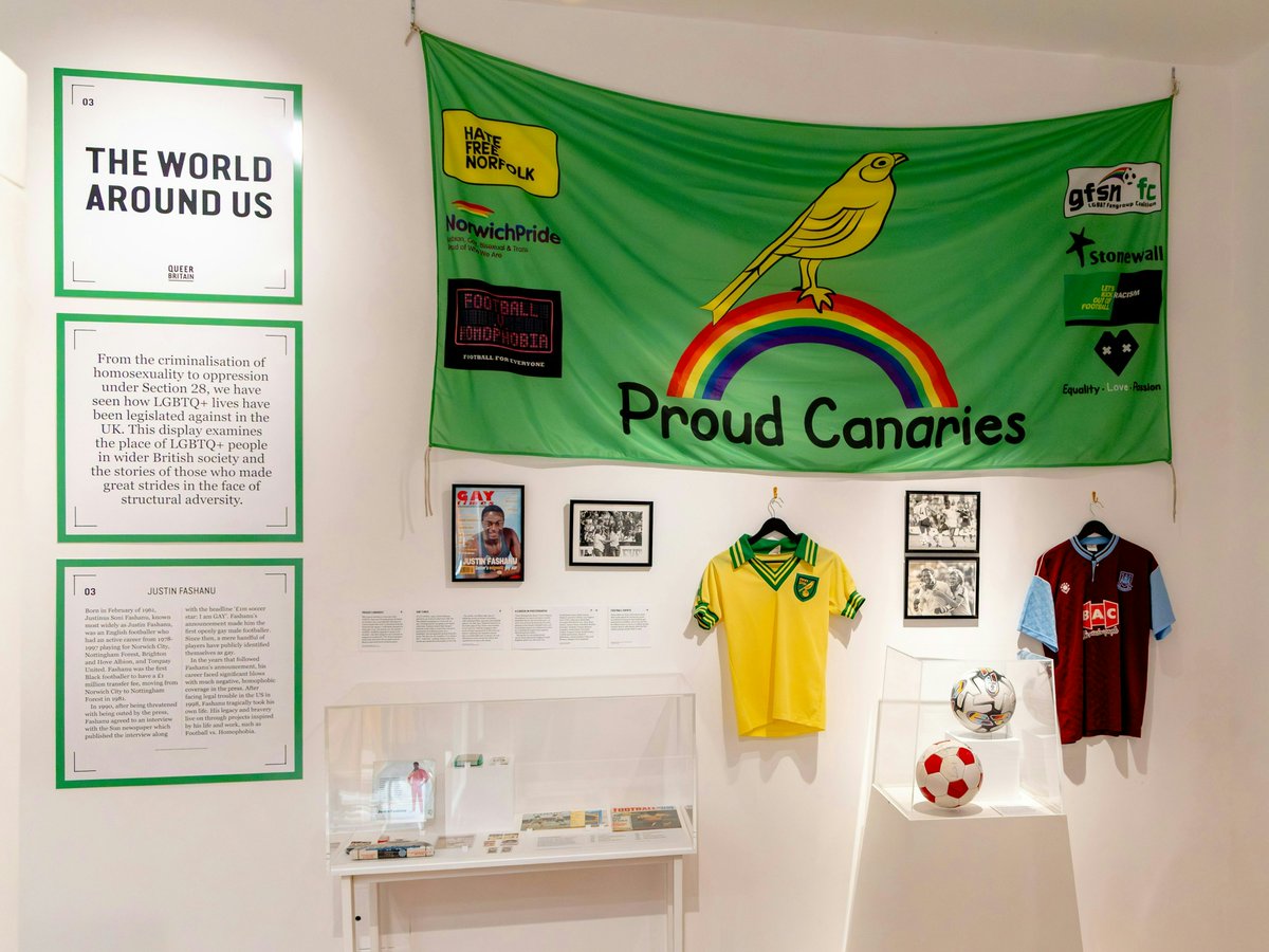 HAPPY BIRTHDAY JUSTIN ⚽️

Today would have been Justin Fashanu’s 65th birthday.

A talented footballer and the UK’s first openly gay professional player, Justin’s courage helped challenge homophobia in sport and continues to inspire change today.
–
Images from Queer Britain