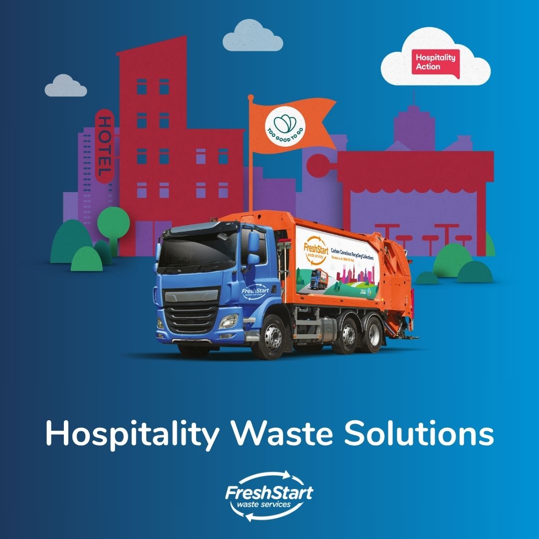 FreshStartWaste's tweet photo. Hospitality businesses, let us help you reduce food and packaging waste with tailored solutions.

Discover how we can work for you:  

https://t.co/6RshBzKOYr

#HospitalityRecycling #SustainableHospitality #WasteSolutions https://t.co/Ped2pCD6G2