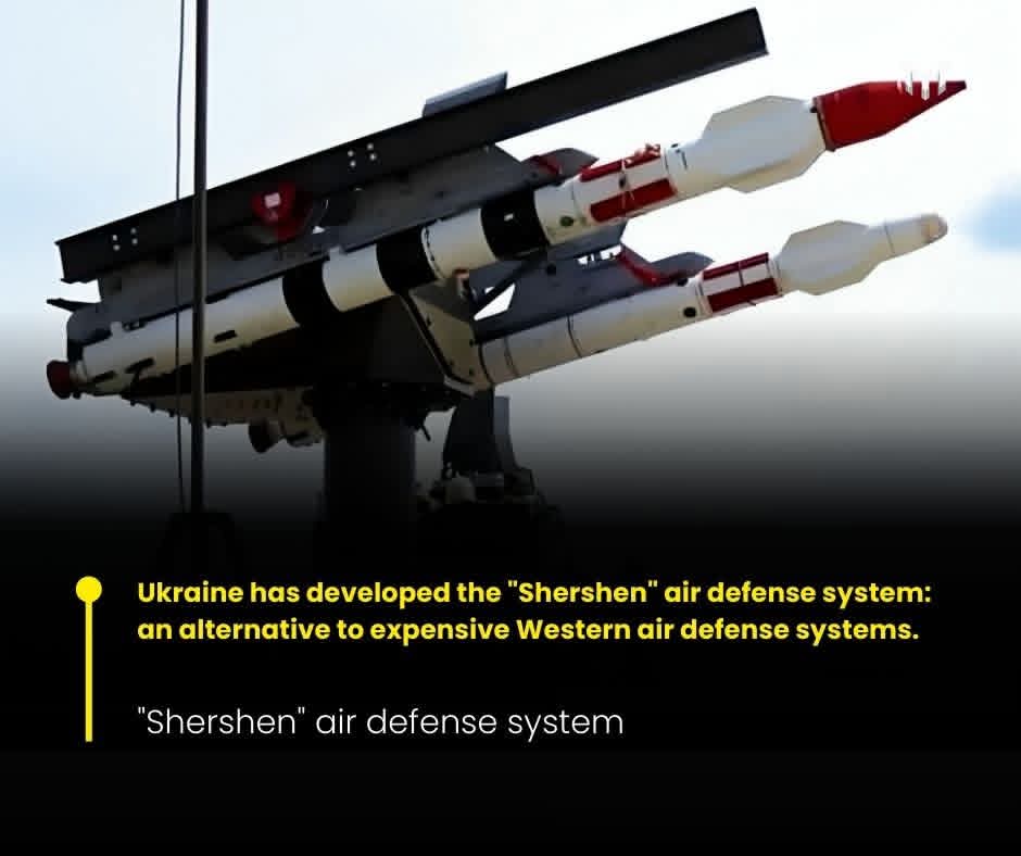 Ukraine’s new “Shershen” air-defense system shows where modern warfare is heading: modular kill chains. 🇺🇦
Instead of being locked to one radar or missile supplier, Shershen can plug into almost any sensor and fire multiple missile types — Soviet, Western, or domestic — from the