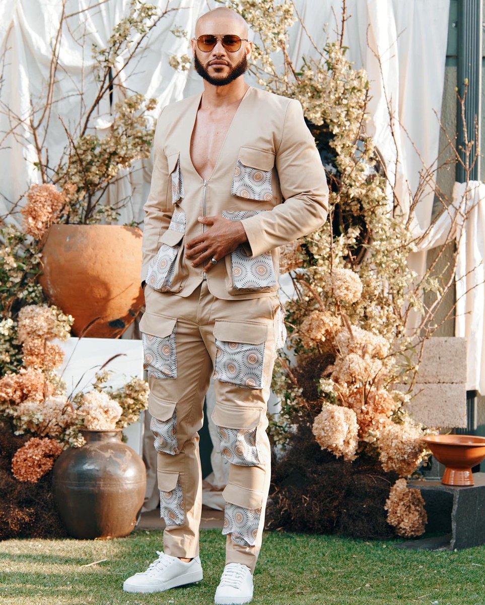 Rocking the look, rocking the vibe 🌟 Anton Jeftha slown in camel hues, serving major style goals in his PALSE 2022 fit 😎 #PALSEofthenation #StyleGoals #FashionForward