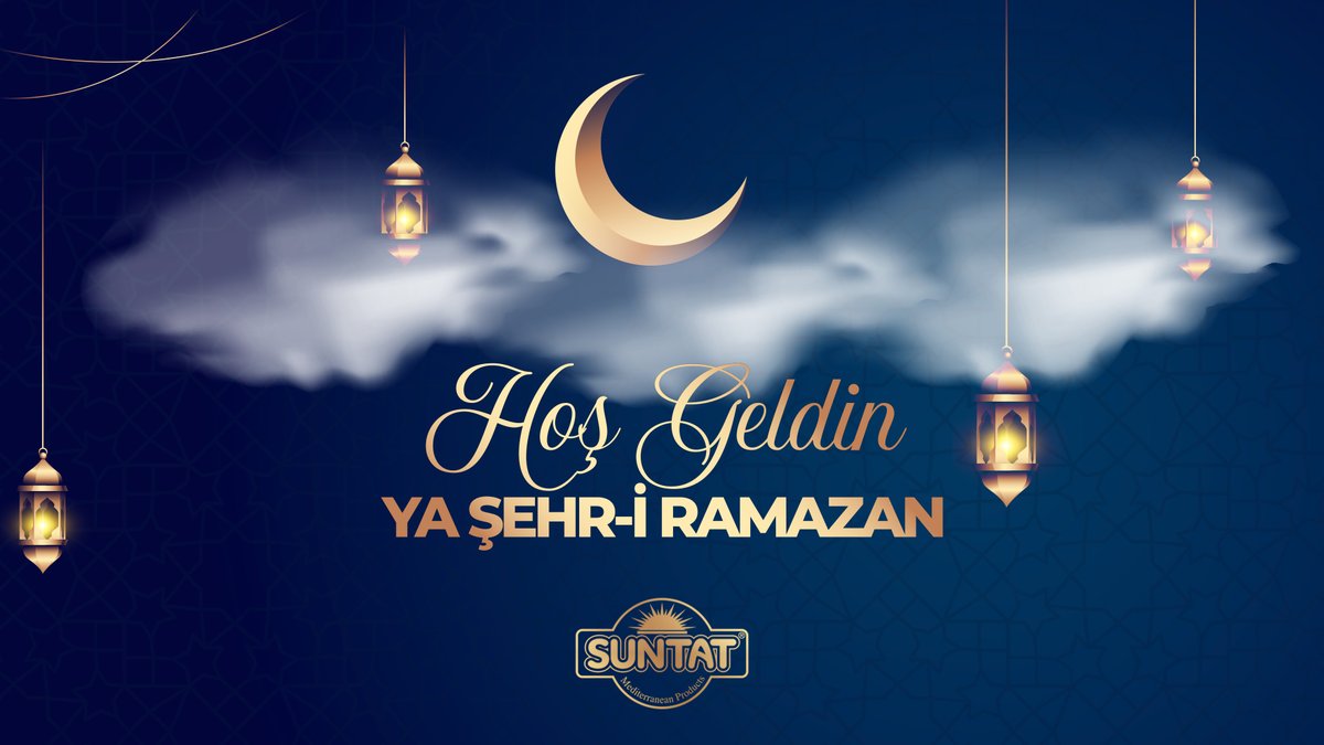 suntat_de's tweet photo. Hayırlı Ramazanlar! 🤲✨

Bu mübarek ayın tüm insanlığa huzur, sağlık ve sofralarımıza bolluk getirmesini diliyoruz.

Einen gesegneten Ramadan! 🤲✨

Wir wünschen Ihnen einen gesegneten Monat voller Frieden, Gesundheit und Verbundenheit. https://t.co/dK9Z7rkleU