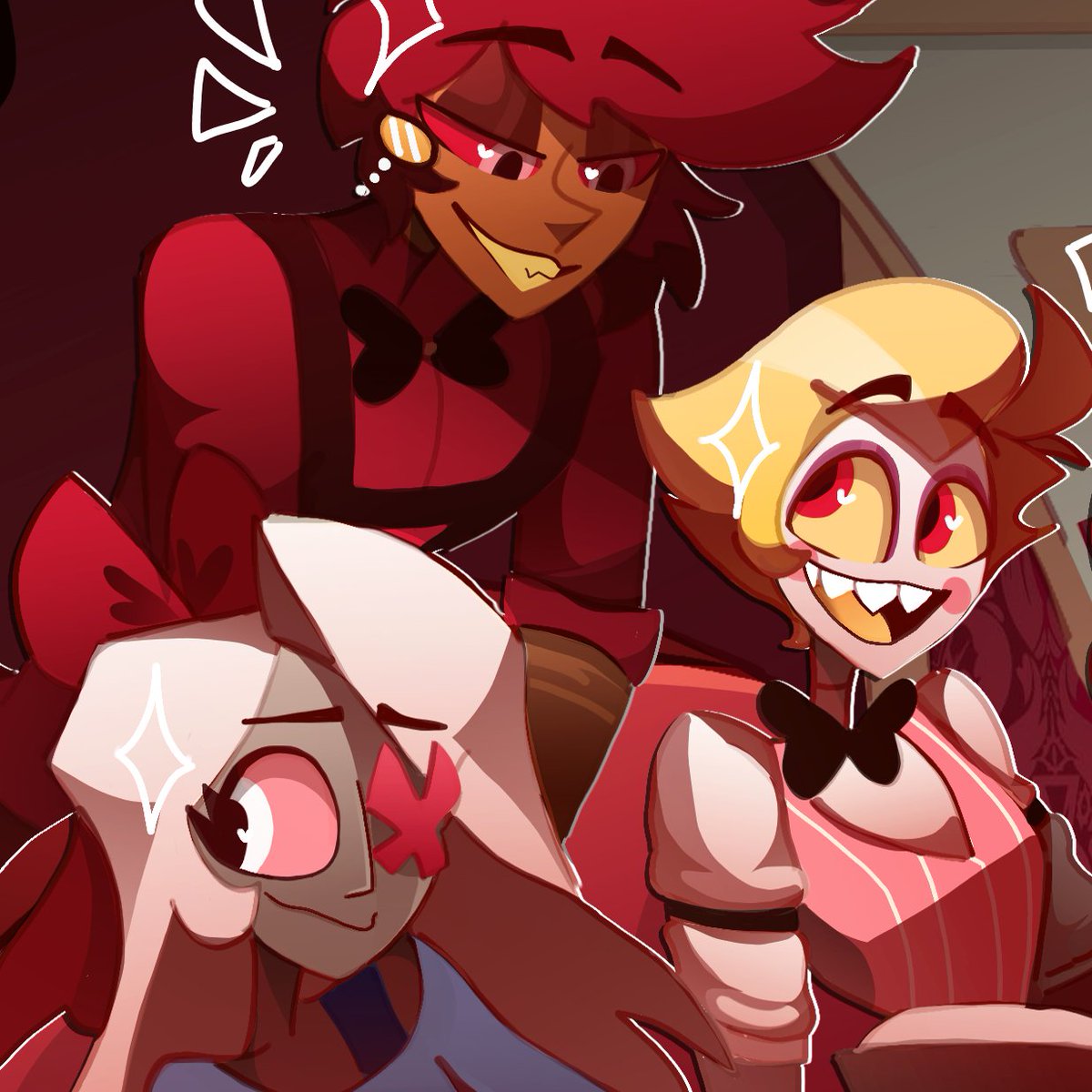 FeedMe_Katsudon's tweet image. My favorite thing to do is looking back at older pieces and critiquing myself, helps a lot to notice how much Ive improved! 

The right one is old, shadows are too hard + colors used as the shadows are too harsh, on the left is a comparison of how I render nowadays! ✨