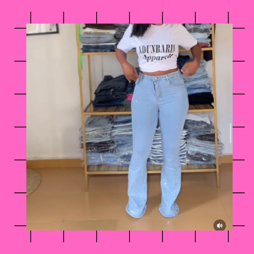 t2declutter's tweet image. Studded Jeans 
Size : Waist 30
Price : N15,000
Condition : New

Location : Lasu Ojo, Lagos