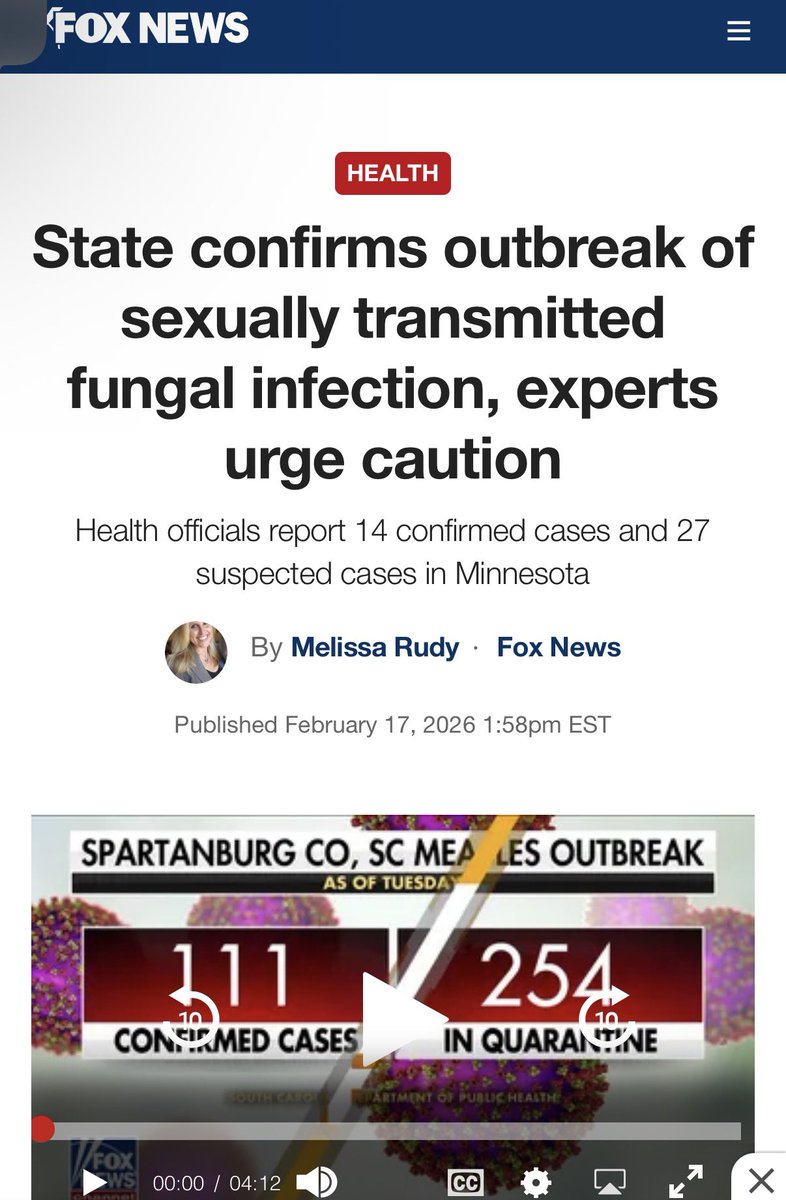 Nursekatejohn's tweet image. Oh look, the paid, astroturf protesters in Minnesota are now giving each other sexually transmitted fungal infection infections. 

Everywhere these protesters go there are crazy outbreaks of sexually transmitted disease.

foxnews.com/health/state-c…