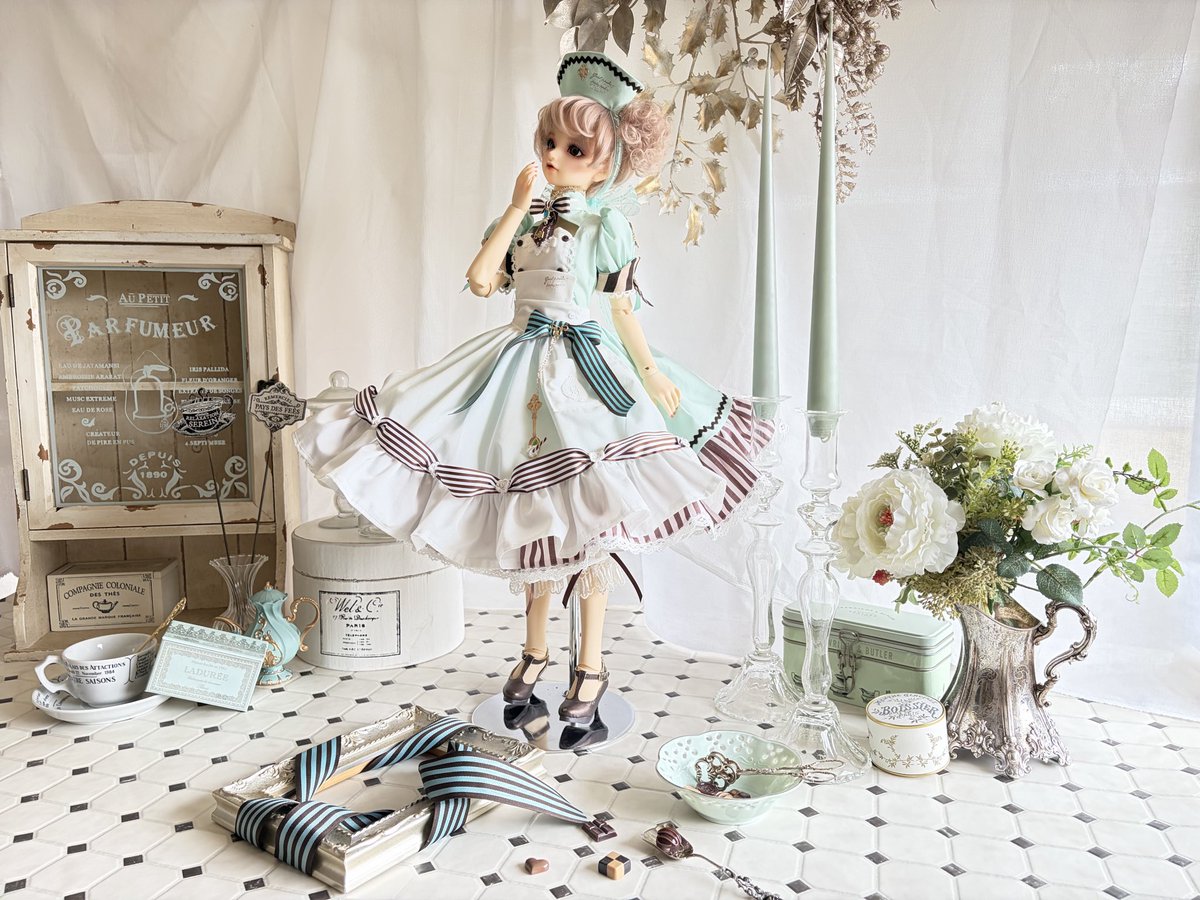 本日はチョコミントの日の様なので✨
チョコレートミントナースさんです♪
#チョコミントの日