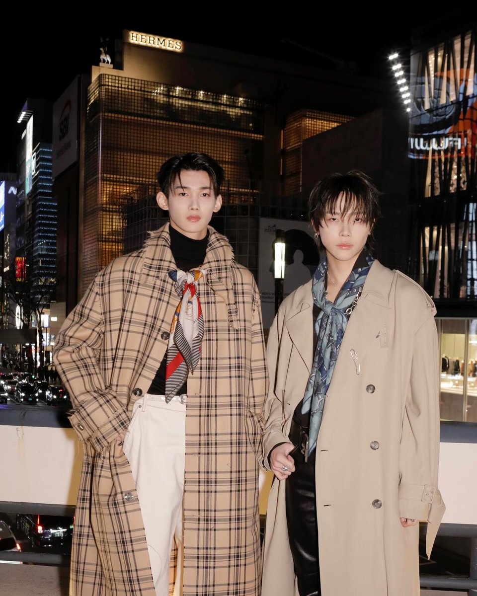 &TEAM」#ニコラス＆#ジョウ、センスあるロングコートファッション