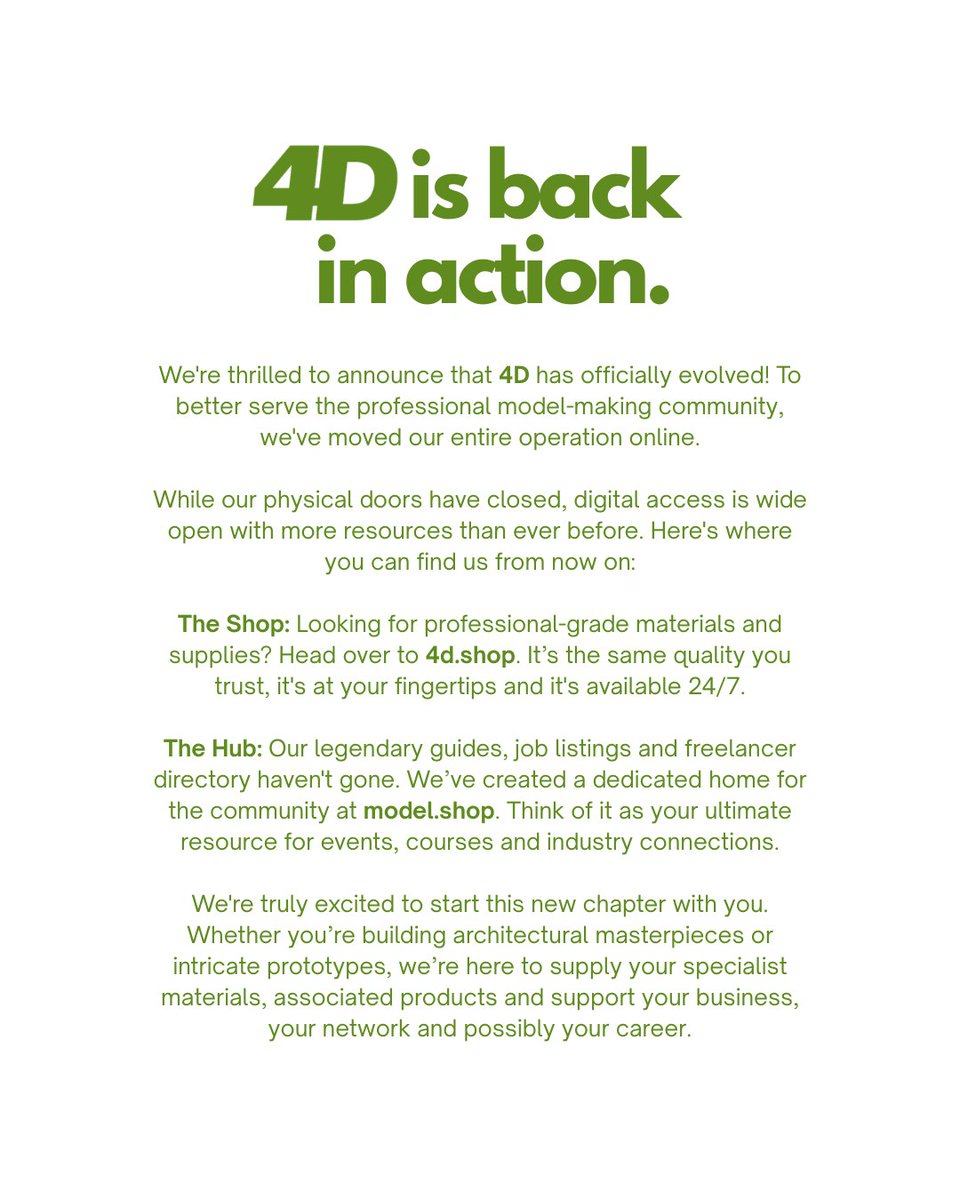 4D modelshop tweet media