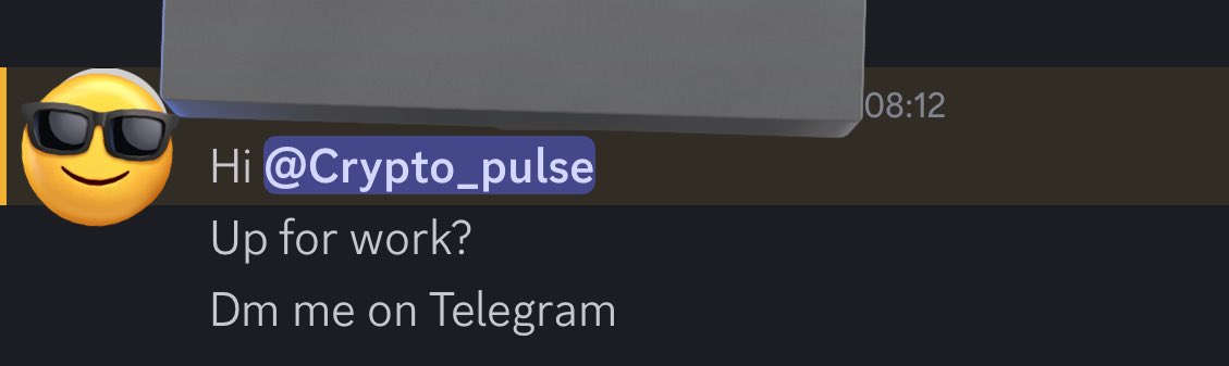 pulsedecrypt's tweet image. My baby messaged me

The only love I need