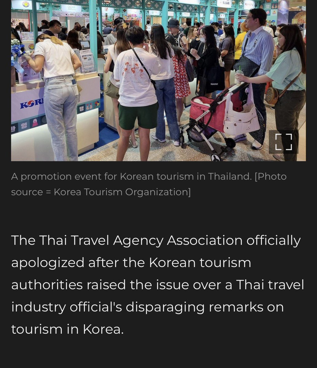KHAMCHANH's tweet photo. Koreans said they don’t want tourists from SEA, but then begged Thailand for an apology when Thailand said it wasn’t worth it for Thais to visit Korea. https://t.co/VOp7MK4Za5