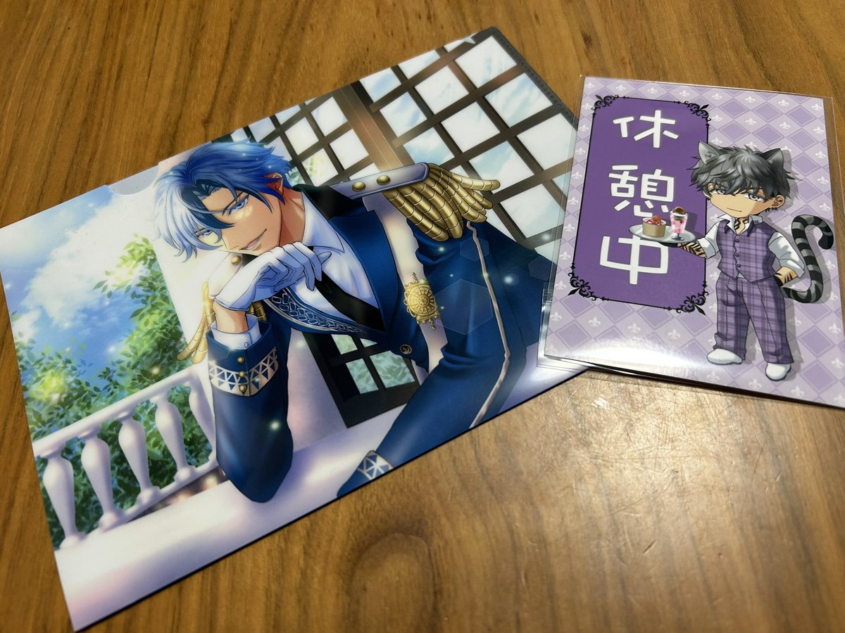 KaNoNmiz 架音さんからクリアファイル届きました〜！めちゃくちゃ