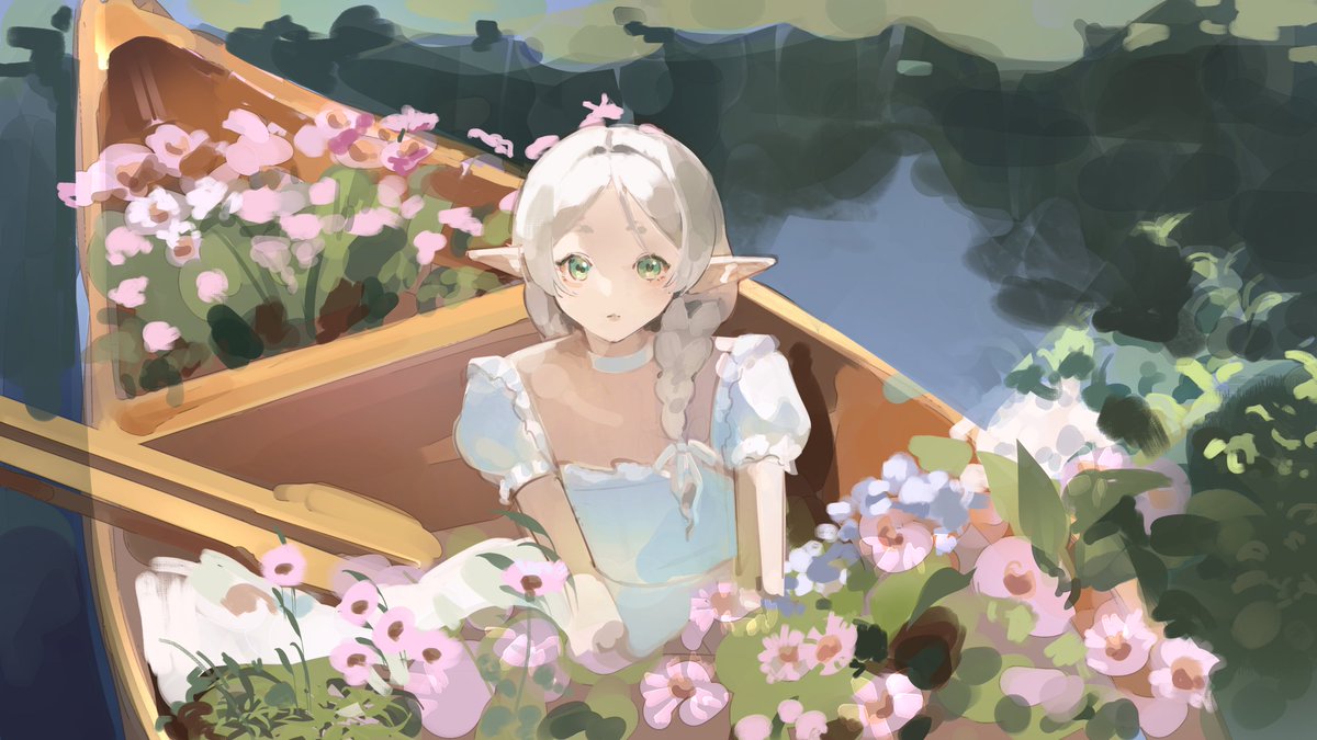 ikachyu's tweet image. #frieren