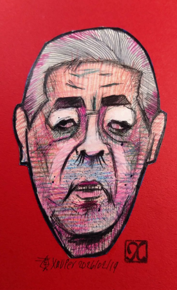 健やかに伸びる影、それは鼻影、くさい影♬ちーん🔔※まーた売れん絵