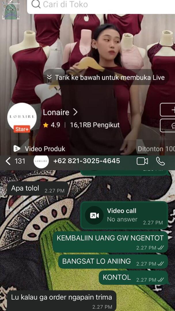 💚 guys bantu aku abis ditipu.. plis aku ga cod dan ga ada pesan tapi ada paket atas namaku dan yang bayar orang rumah, pengirimnya dari sini.. uang buat satu minggu:(( plis tolong guys