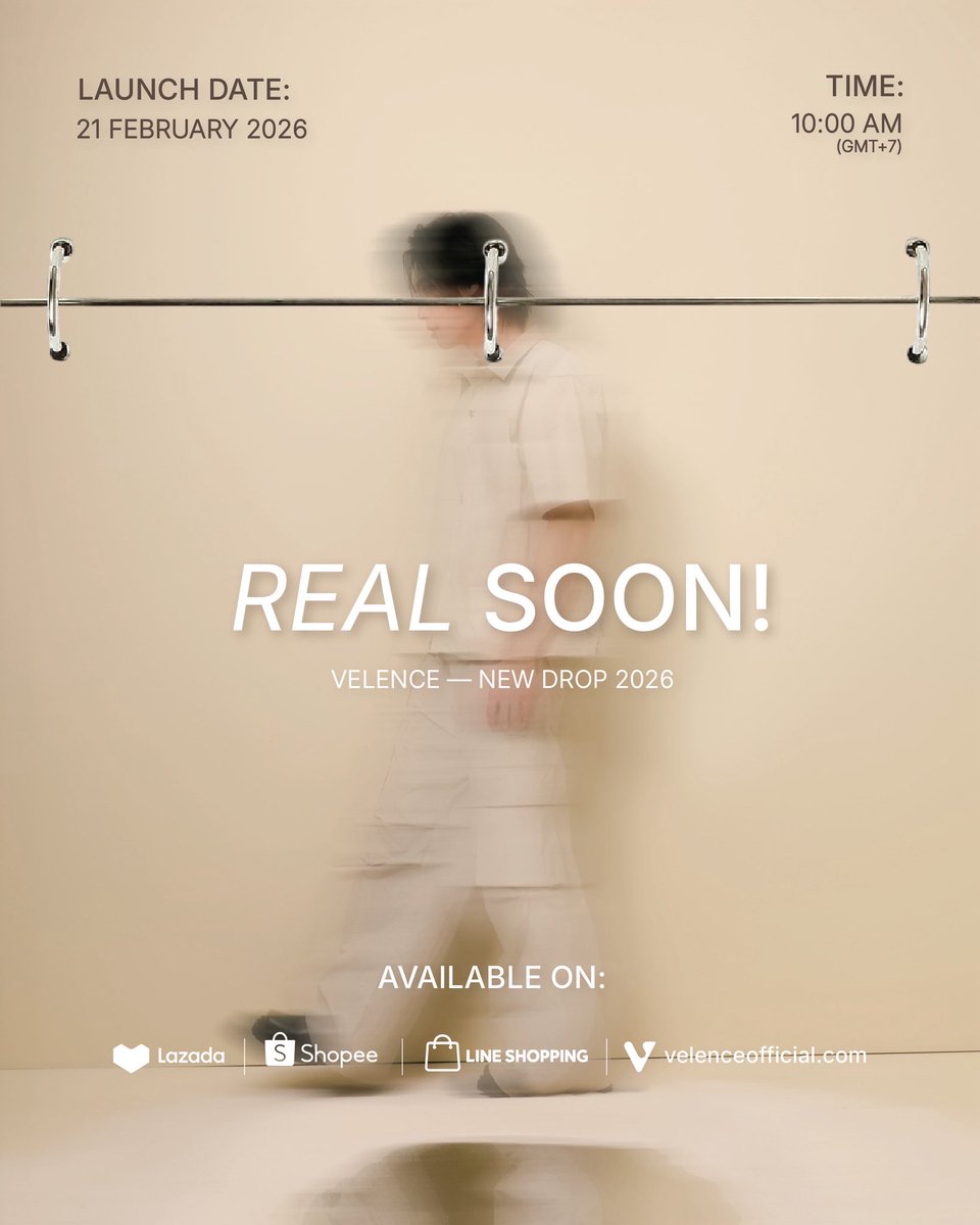 Set your reminder. 
Velene releases February 21, 2026 at 10:00 AM.(GMT+7)

#VELENCE #VelenceRedefined