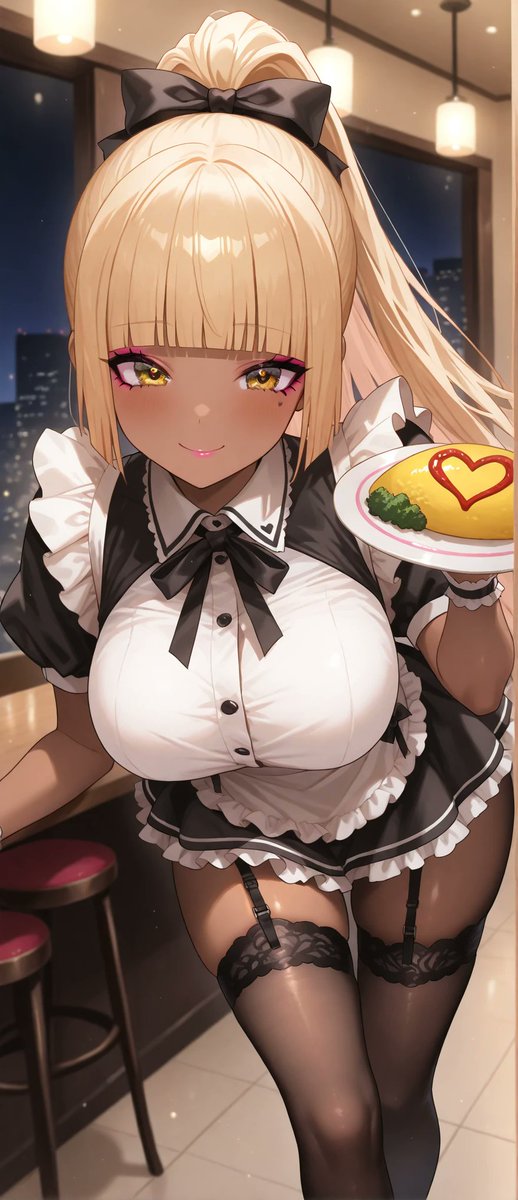 Shoon1229's tweet image. #メイド服はセカイを救う

まだまだ企画は開催中🎵

メイド喫茶で働く朝姫ちゃん🎵
「オムライスお待ち〜♥️」
#鈴音朝姫