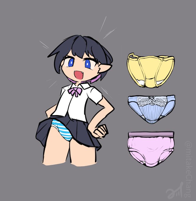 うちのこぱんつ枠 雑にみせてくれるのでうれしい 