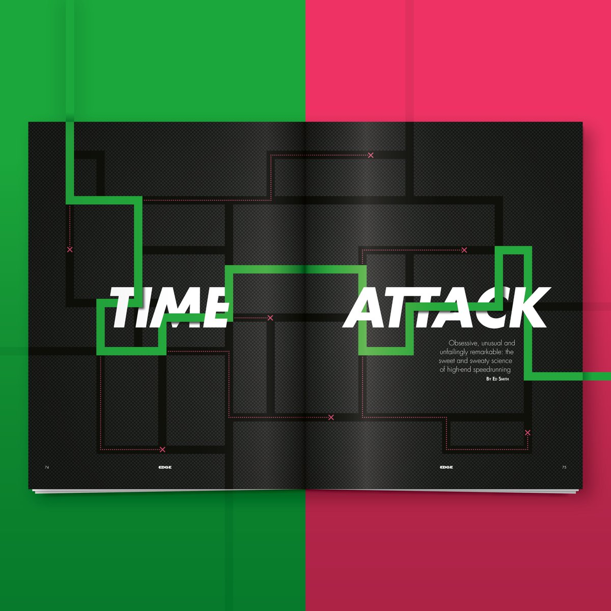 Raymondooo20's tweet photo. Issue 421 of @edgeonline is out today! Inside - Obsessive, unusual and unfailingly remarkable: the sweet and sweaty science of high-end speedrunning. Words by Ed Smith https://t.co/hxcd4tGAmy