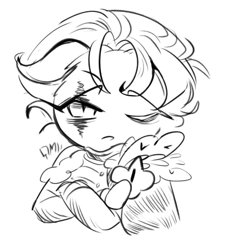 more old doodles!! king shamimi...  

#shadowmilkcookie