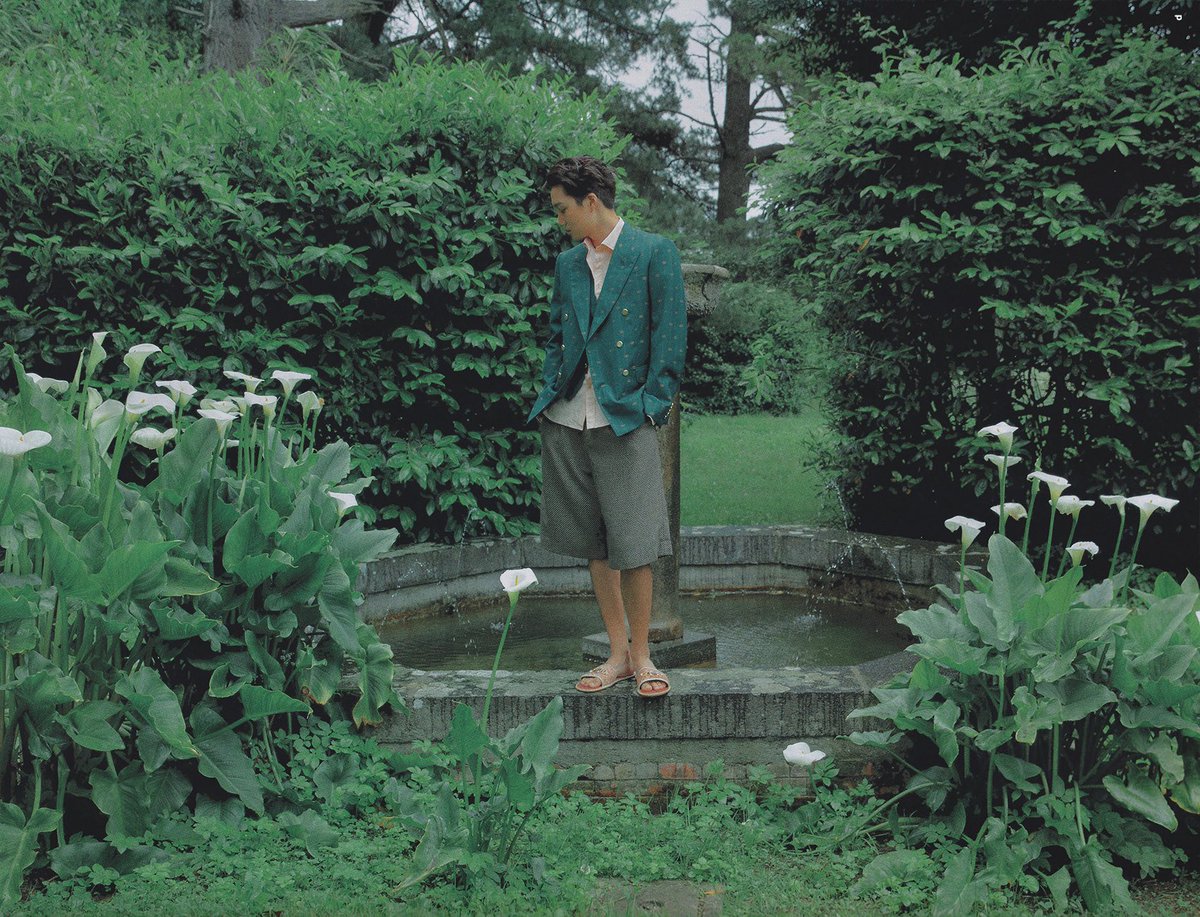 Vogue Korea is yet to give him a solo cover simply because they know they could never outdo this photoshoot