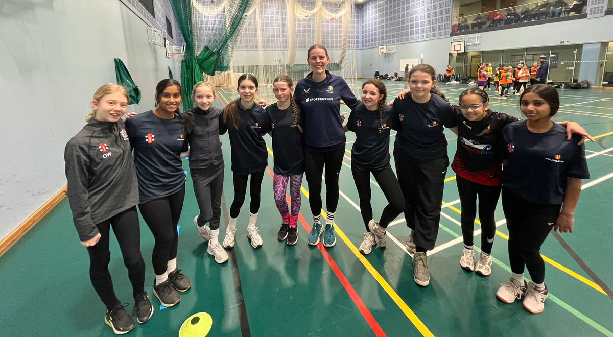300+ girls joined sessions across Lancashire through a new Lancashire Cricket Foundation &amp; <a href="/_MCCFoundation/">MCC Foundation</a>  partnership 💫🏏

The Girls Early Engagement Phase is strengthening the pathway into the MCCF Hub Programme, with former pro Phoebe Graham joining the girls for a special