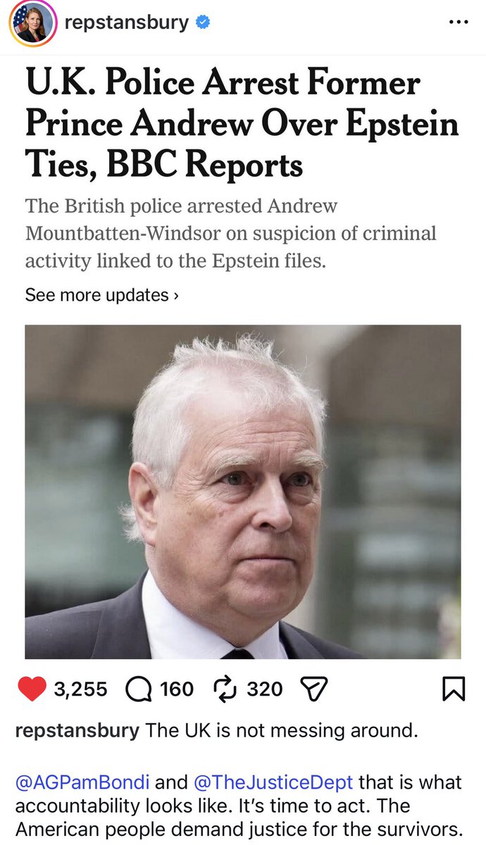Sooo…<a href="/TheJusticeDept/">U.S. Department of Justice</a> <a href="/AGPamBondi/">Attorney General Pamela Bondi</a> <a href="/FBIDirectorKash/">FBI Director Kash Patel</a> 
Looks like UK law enforcement is way ahead of you…shame on all of you.