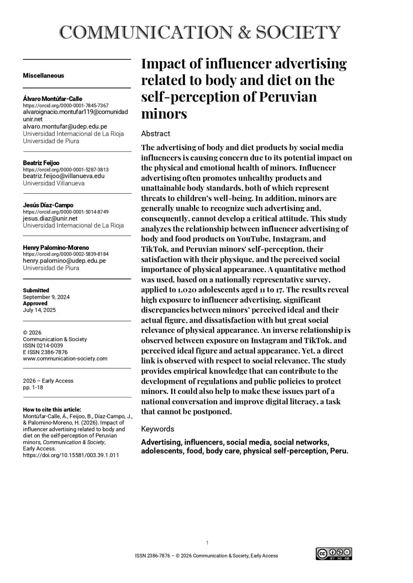 Communication & Society Journal tweet media