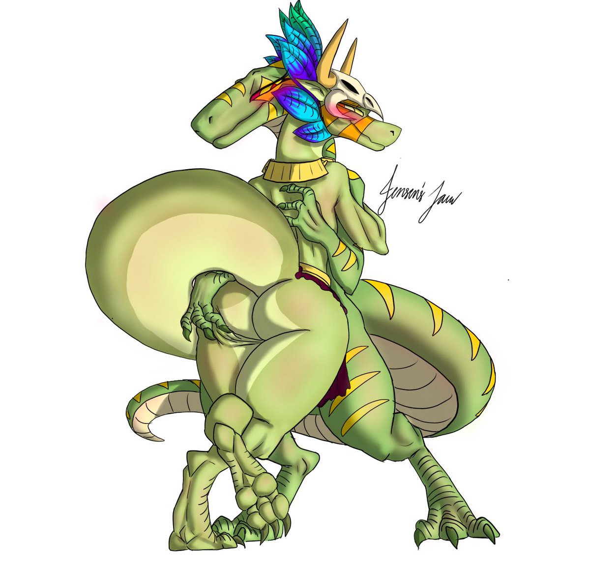 It’s clear who’s in control in this relationship