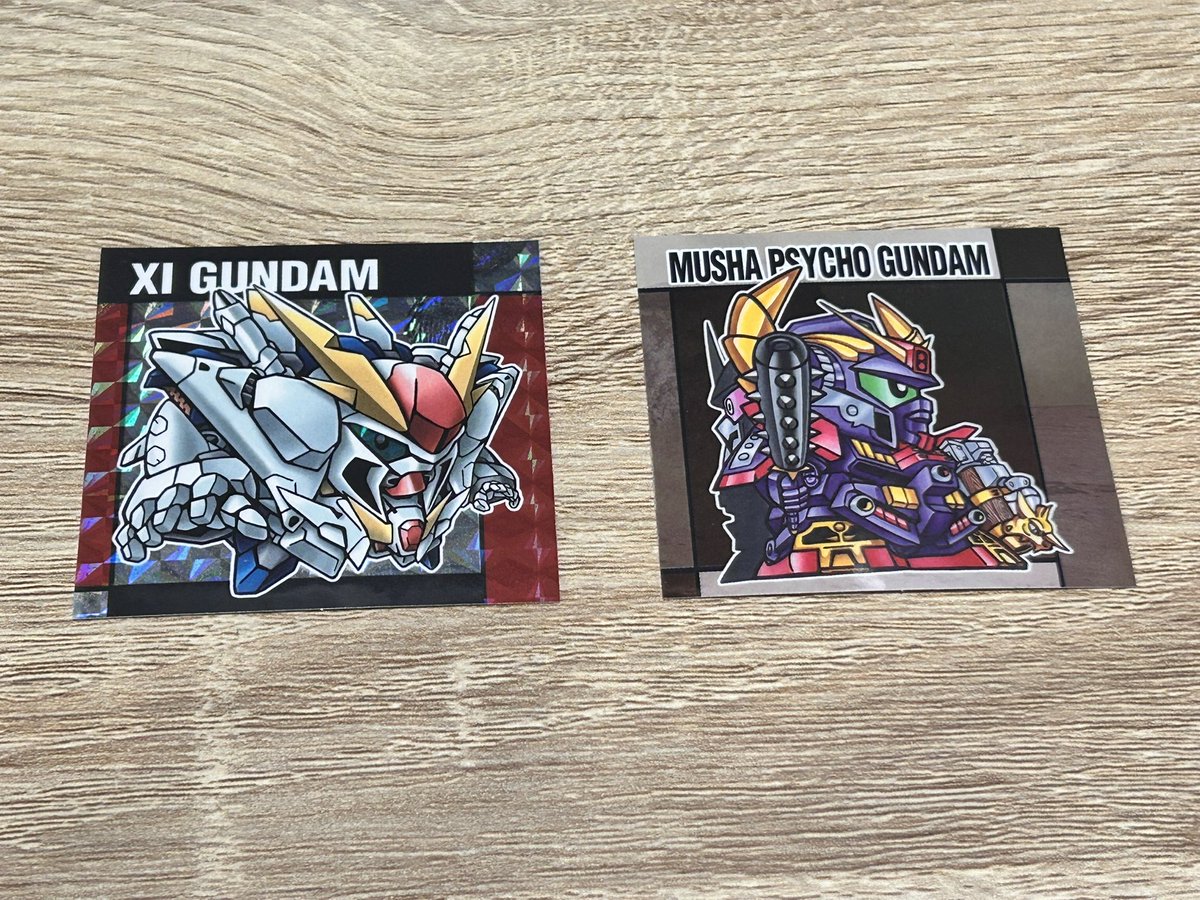 元祖SDガンダムスナックⅡ 久しぶりに2個追加。 やった〜クスィーw