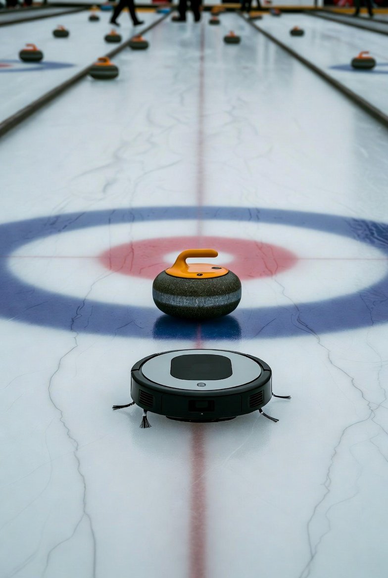 Next level curling.