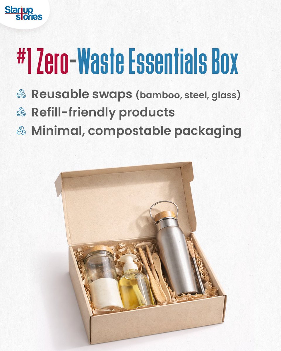 stories_startup's tweet image. Here are 3 subscription box ideas that eco-conscious consumers will love in 2026. 

Save this for your next green startup idea!

#SustainableBusiness #EcoFriendly #GreenStartup