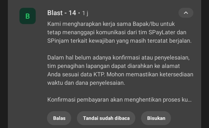 perjalanan tobat pinjol tweet media