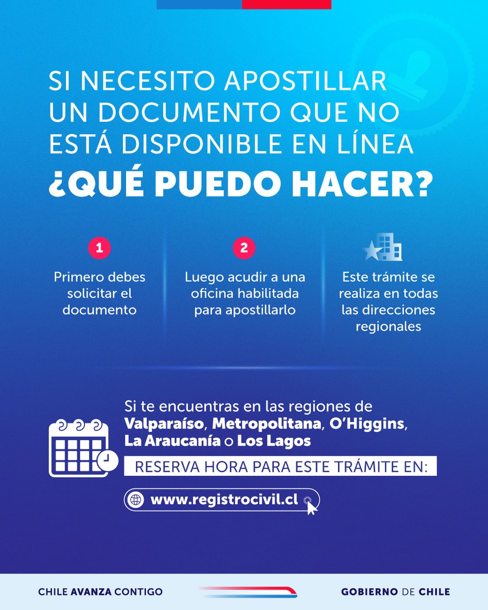 Atención con este consejo: Si necesito apostillar un documento que no está en línea. ¿Qué debo hacer?