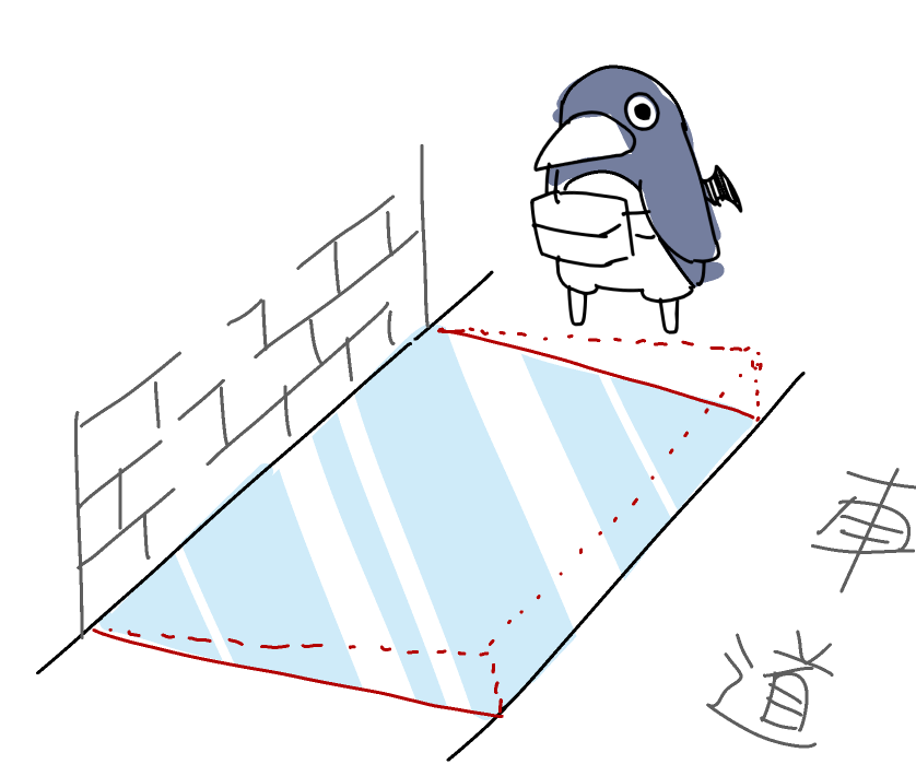 ペンギン歩きは最強ということはなく、進行方向に対して横に傾斜してるパターンに遭遇すると道民でも一旦止まって考え込むことがある