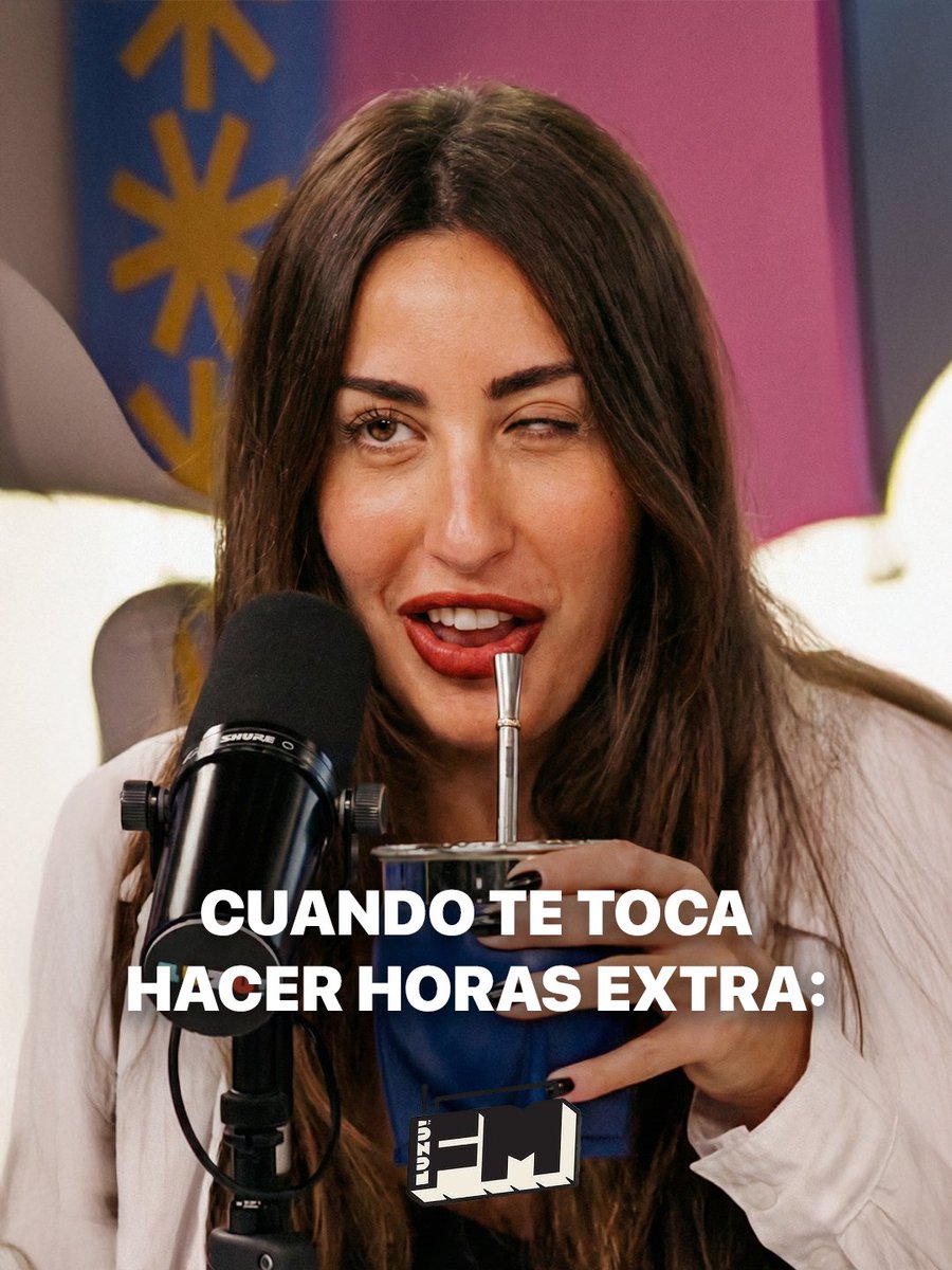 fmluzu_'s tweet image. Te toca hacer horas extras y vos tipo... #yoyipallooza #fmluzu