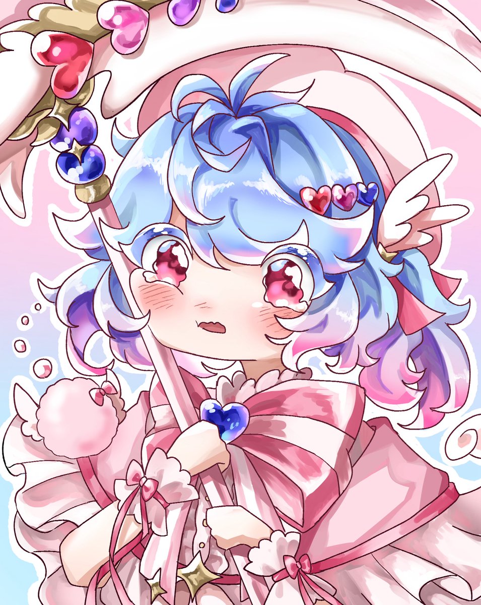 リクエスト、魔法少女ハナ
#ガデテル #画デテル #guardiantales