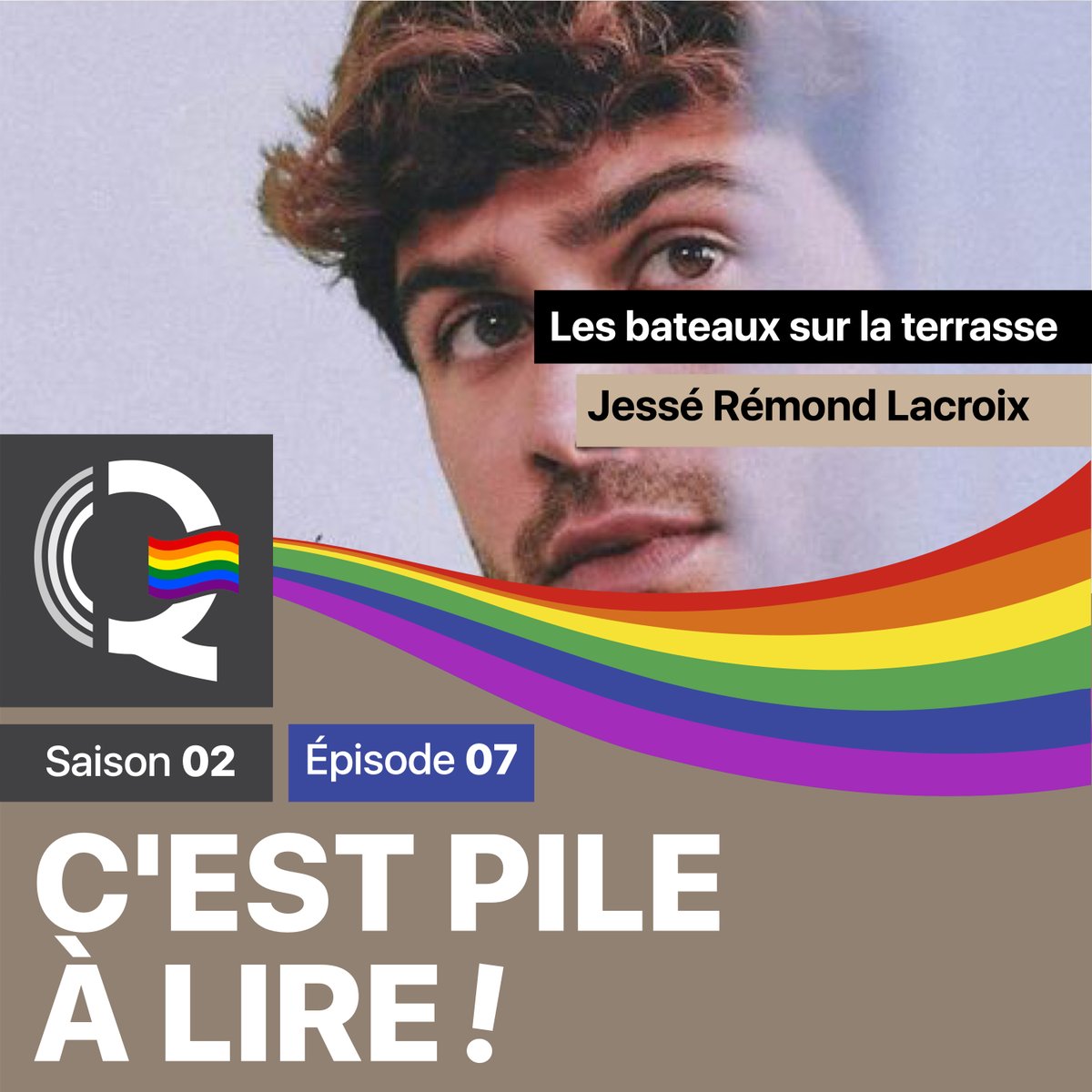 ChrstphSln's tweet photo. ✨ Nouveau C’est pile à lire ! Mathieu nous fait découvrir Les bateaux sur la terrasse de Jessé Rémond Lacroix (Jessé) : une autofiction puissante sur le pardon, la famille et l’homosexualité. Brute, drôle et bouleversante. 💜

https://t.co/NXwaskpk0A

#QueerAsYou #queer #lgbtqia https://t.co/bfzrmcDElN