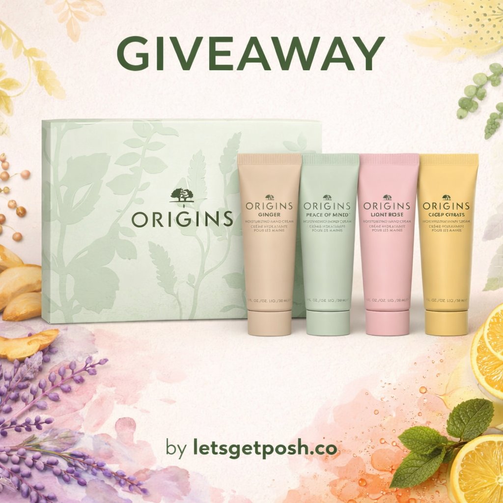 🧴🌿🍊  ORIGINS GIVEAWAY: Mini Hand Cream Essentials Set 🌹🫚💧🍃 

#giveaway #skincareaddict #selfcareessentials #handcare #glowupvibes #beautyroutine #cleanbeauty

gleam.io/krcre/-origins…
