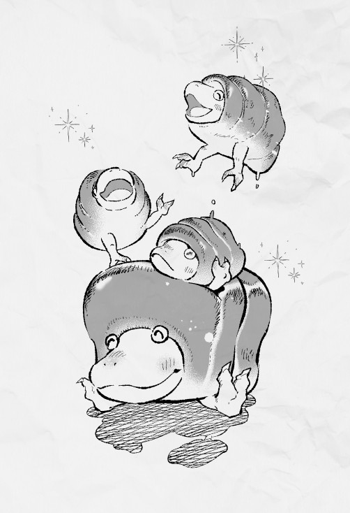 [ピクミン：パンモドキ(とオオパンモドキ)]
ありがとうございます。私もパンモドキ大好きです。
ひっくり返ったりツブれたりハワハワしたり…可愛すぎますよね…！
グッズがなさすぎて絶望して...
続き→marshmallow-qa.com/messages/382d9…