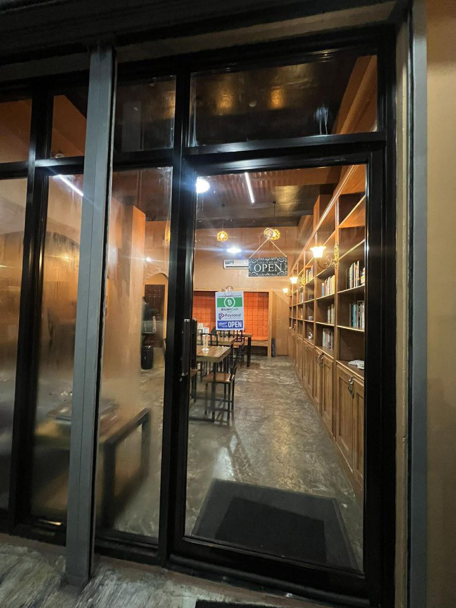 _paytaca_'s tweet photo. πβ New Merchant Alert: Pahina
Pahina is your cozy corner for books, booze, and brew β a space to slow down, enjoy a good read, and unwind with great company.
π Located at Apitong Street, Tacloban City
They are now accepting Bitcoin Cash for easy and cashless payments! π³π²
And coming soon β Pahina will also be available on the Paytaca Marketplace.
Visit Pahina today and pay the smarter way through Paytaca.
#Paytaca #BitcoinCash #Pahina #TaclobanCity #CashlessPayments