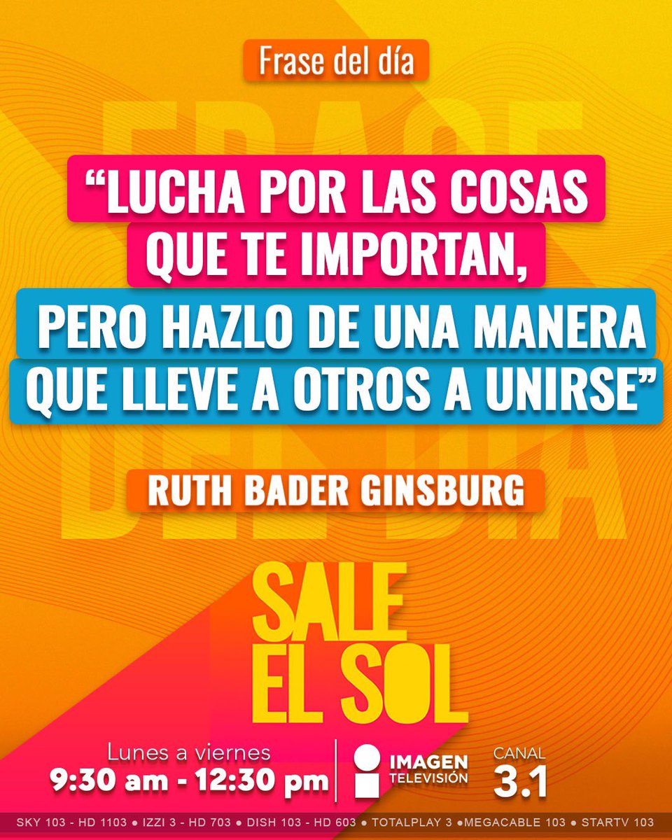 ¡Muy buenos días familia, excelente jueves para todos! ☀️🤩

¡Los esperamos en #SaleElSol a las 9:30 a.m. por <a href="/imagentvmex/">Imagen Televisión</a>! 📺