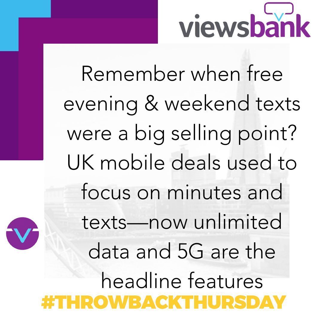 viewsbank's tweet photo. Throwback Thursday

#TBT #ThrowbackThursday #MobileHistory #UKTelecoms #TechThrowback https://t.co/hLm9QzOfDj