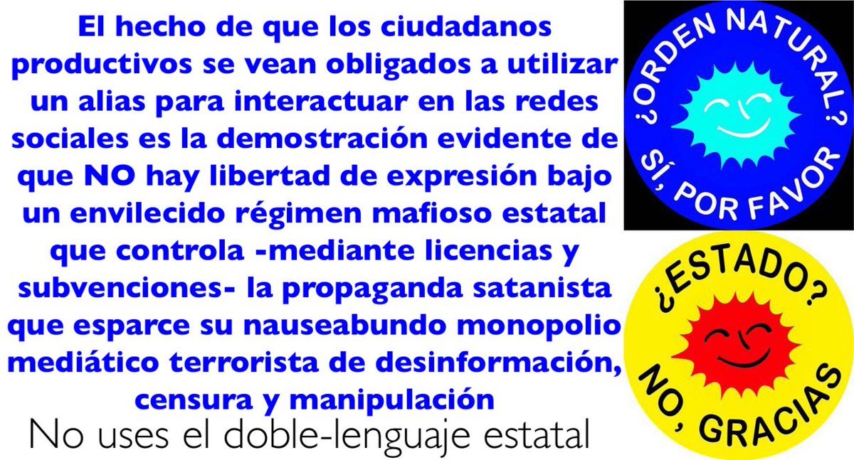 <a href="/laderechadiario/">La Derecha Diario</a> Y yo quiero ver a los satanistas y censuradores estatistas juzgados y condenados por sus infinitos crímenes contra la humanidad. Hay que ser una auténtica gentuza para tener el descaro de decir que “quiere ver quién habla”, cuando lo que quiere es reprimir la libertad de