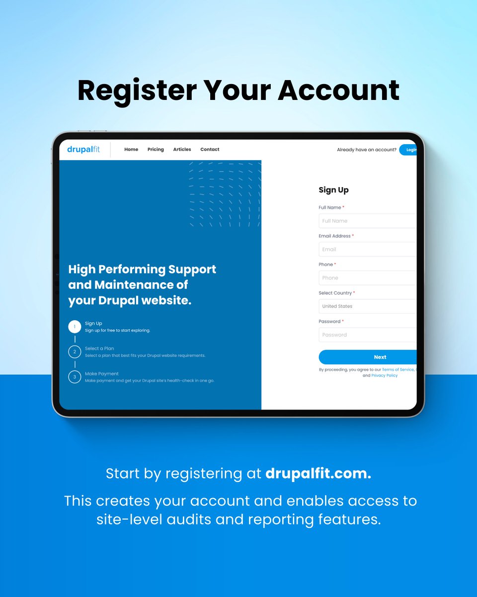 DrupalFit tweet media