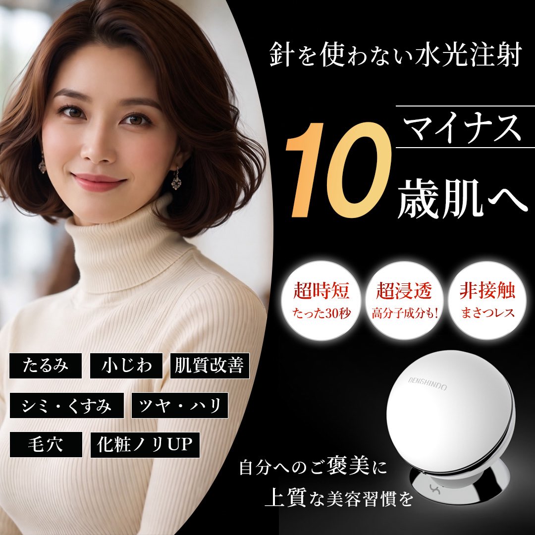 プラズマ美顔器のUn（アン）／公式 (@denshindo_inc) / Posts / X