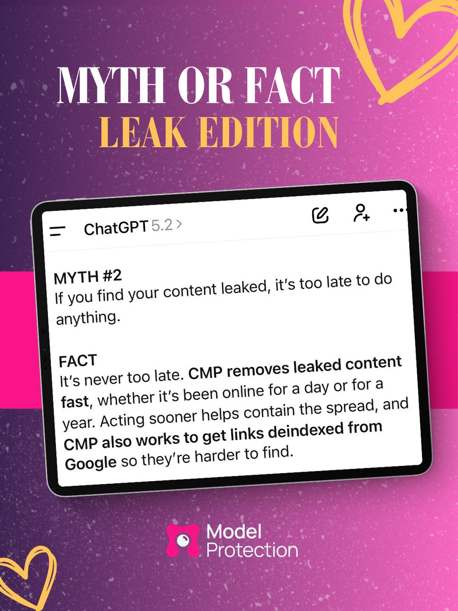 Cam Model Protection tweet media